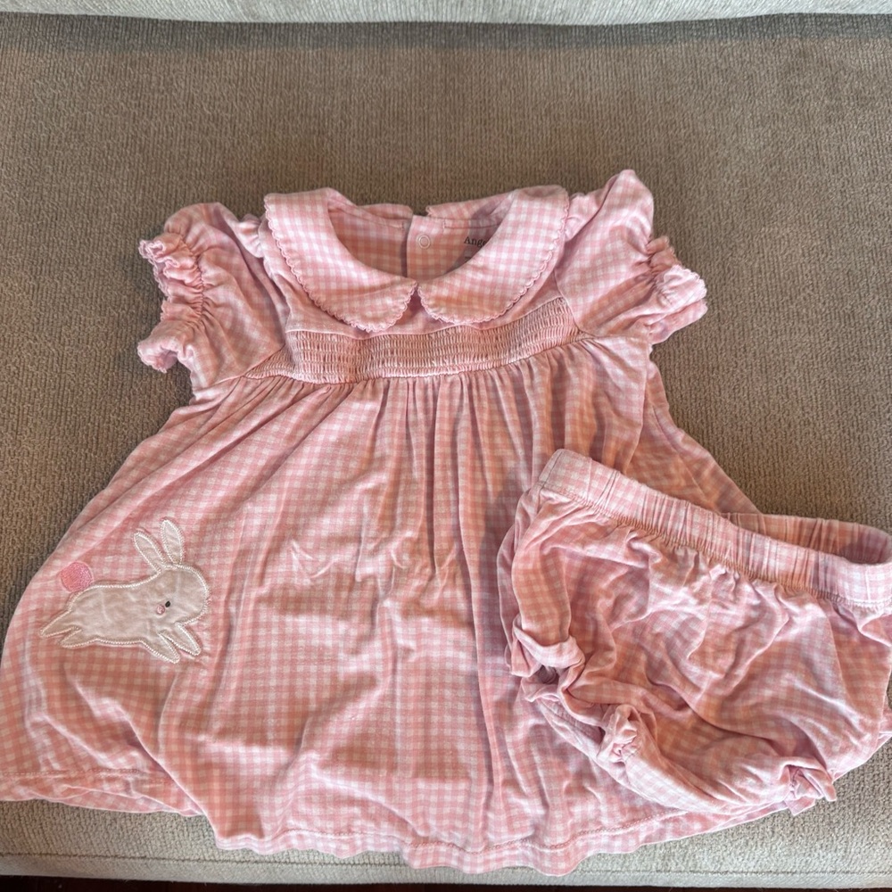 Angel dear baby girl dress 18-24 months